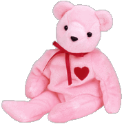 Beanie Babies : SMOOCH-e the bear 