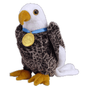 Beanie Babies : Valor the eagle 