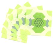 Origami : Turtle Folding Paper : CG11D1-F32-09