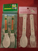 Sanrio  : Spoon & Fork set : 05499