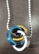 Stainless Steel  Pendant Necklace (7117190000)