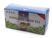 tea : Peppermint Green Tea Sugarless (BL22) : OS
