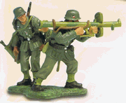 W. Britain : German Bazooka Anti-Tank Tim : WB 17491