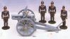 W. Britain : Mark I 4.5 Howitzer W/Gun Detachment : B8913