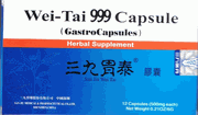 Wei-Tai 999 GastroCapsules : San Jiu Wei Tai Jiao Nang (K61): OS