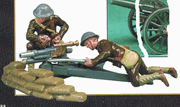 William Britain : French 37mm Trench Gun : WB 41032