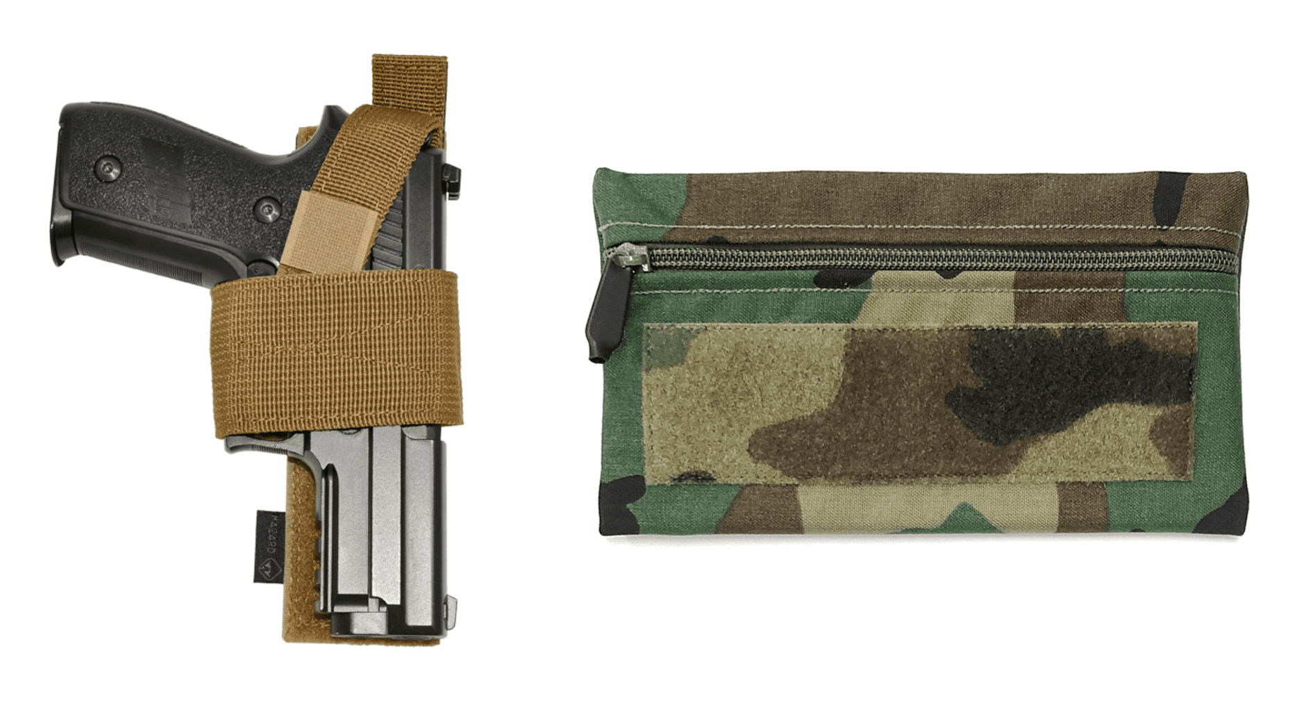 Concealed Carry VELCRO Brand Hook Backing Holsters and Pouches