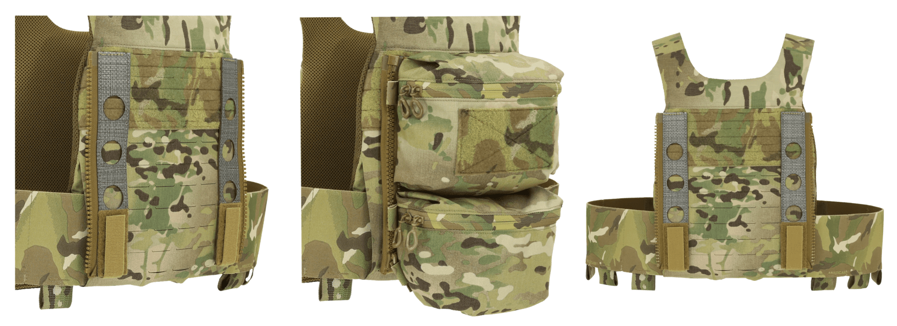 Ferro Concepts ADAPT Back Panel MOLLE Zipper Kit