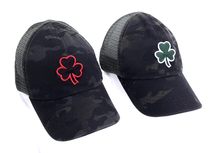 Hodge Defense Multicam Black Clover Trucker Hat