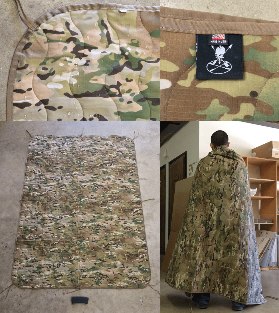 primaloft poncho liner