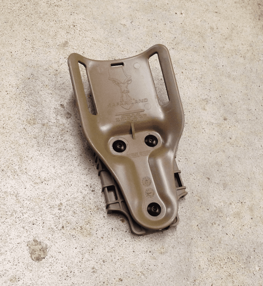 Safariland 6070 MidRide Universal Ride Belt Loop with QLS 22 Receiver