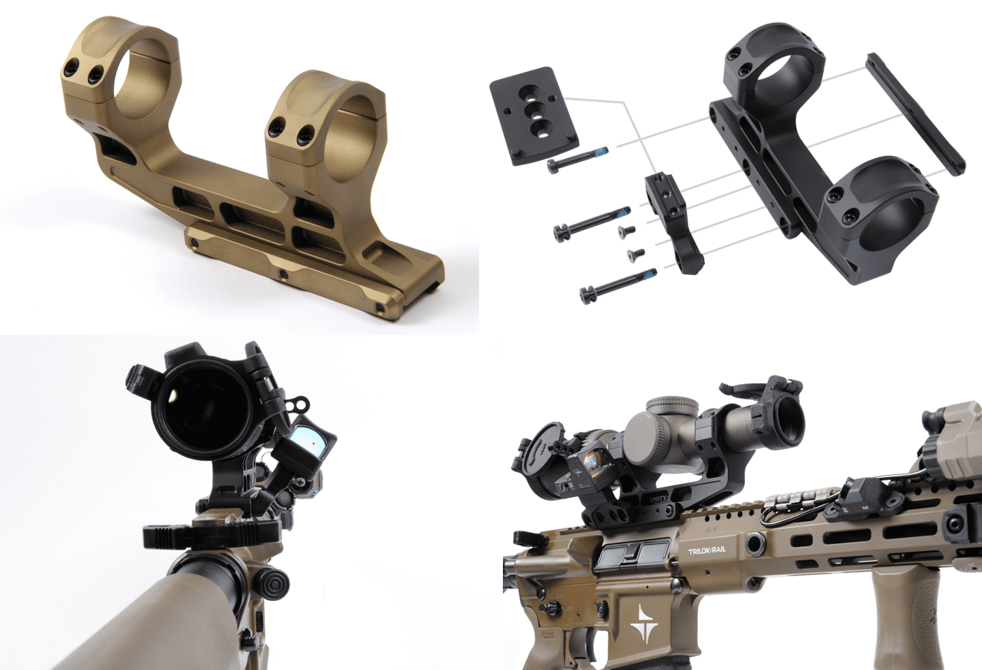 Unity Tactical FAST LPVO Scope Mount