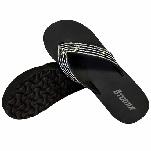 Female Competition and Comfort Rhinestone Sandals Flip-Flops | Otomix