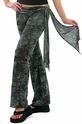 Sash Burnout Wrap Pants
