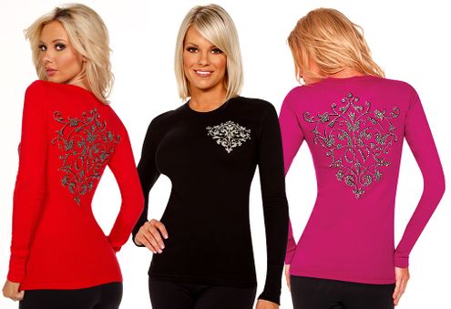Love Tattoo Thermal Crew or V-Neck