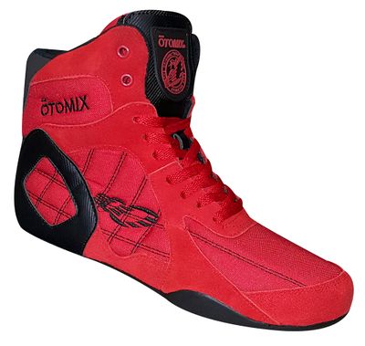 RED Weightlifting Bodybuilding Gym Shoes FINAL SALE | Otomix