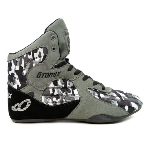 Weighlifting Bodybuilding Shoes Grey Camo