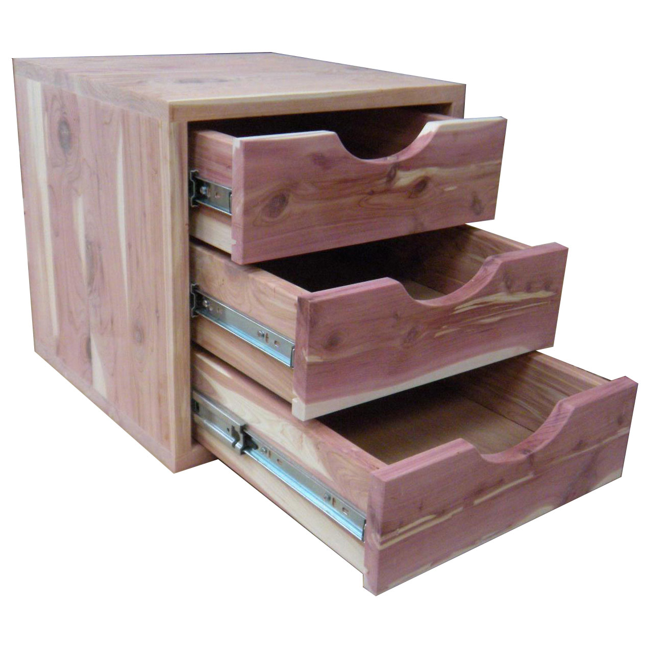 14" Box with 3 Aromatic Cedar Drawers