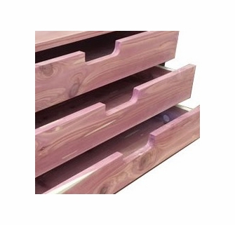 red cedar dresser Red Cedar Log 6-Drawer Dresser with Optional Mirror (7 / 9 Drawer Options)