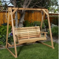 4' or 5' Cedar Swing with A Frame Kit