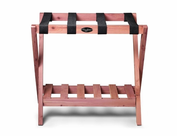Aromatic Cedar Guest Room Luggage Rack