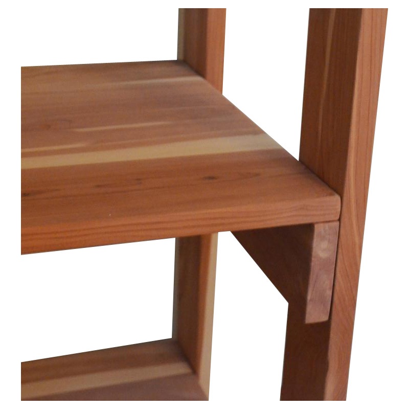 3 Tier Cedar Closet Shelves