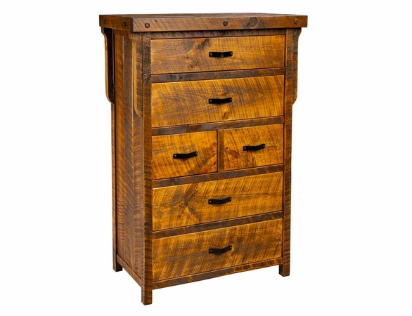 Bear Creek Lodge 7 Drawer Bachelor Chest