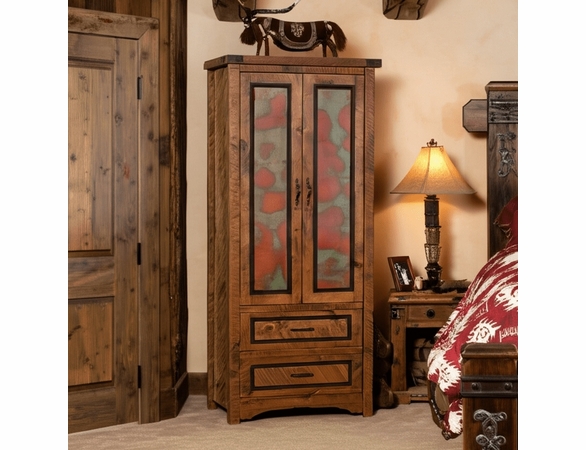 Butte Rough Sawn Bedroom Storage Armoire