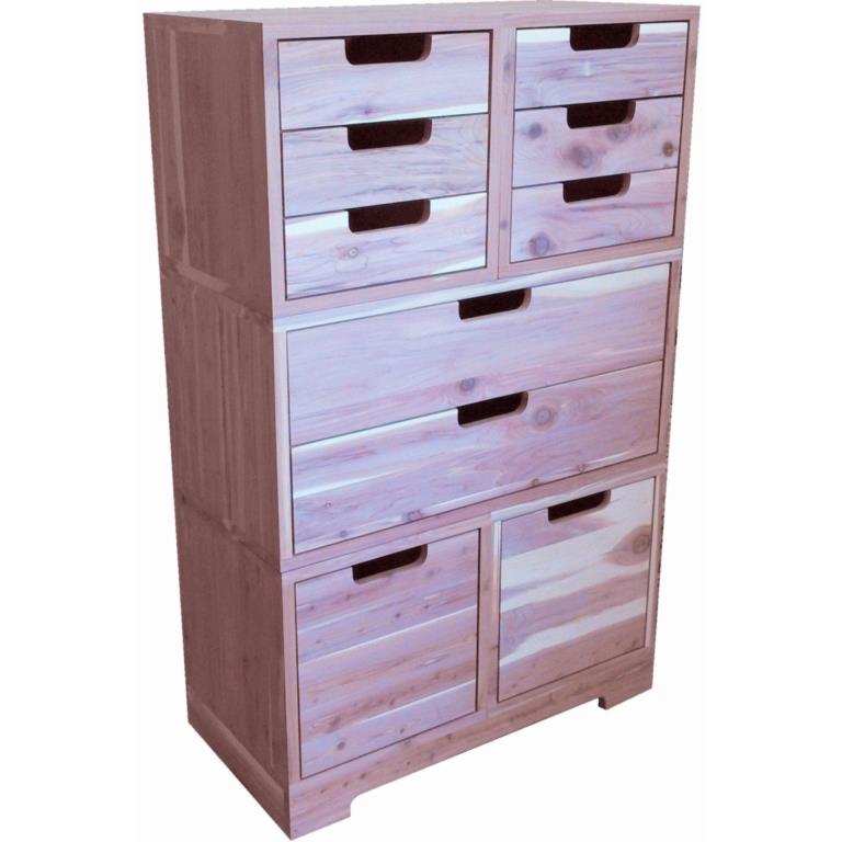 Cedar Closet 6 Piece Stackable Drawer Group Exclusive Item