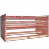 Cedar Closet Organizer Stackable Unit: Shoe Rack Set - Exclusive Item