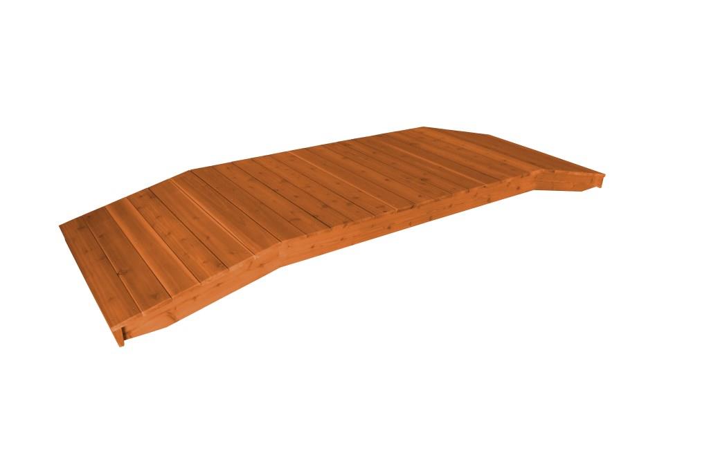 Standard Cedar Plank Garden Bridge