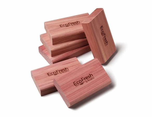 Ecofresh Cedar Blocks - Pack of 6