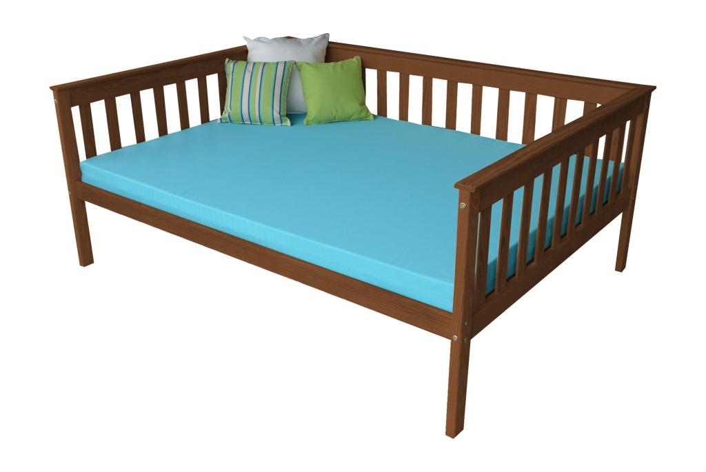 Pine Wood Mission Full Day Bed Frame