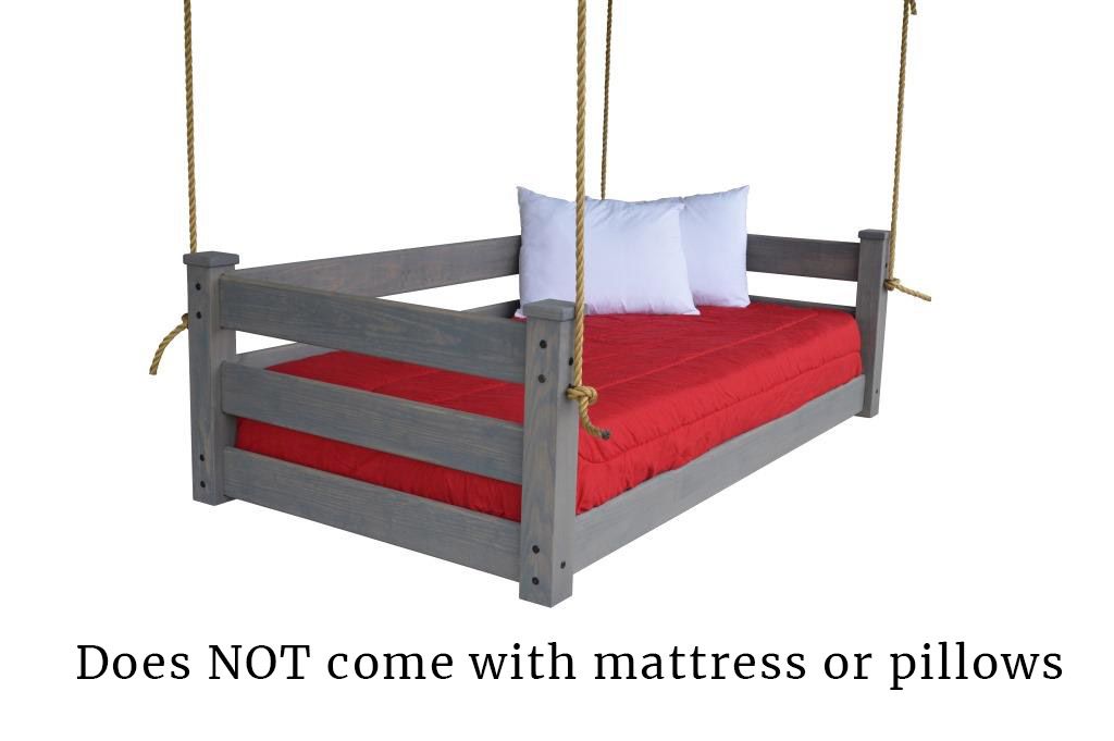 Homestead Twin Hanging Day Bed in Pine