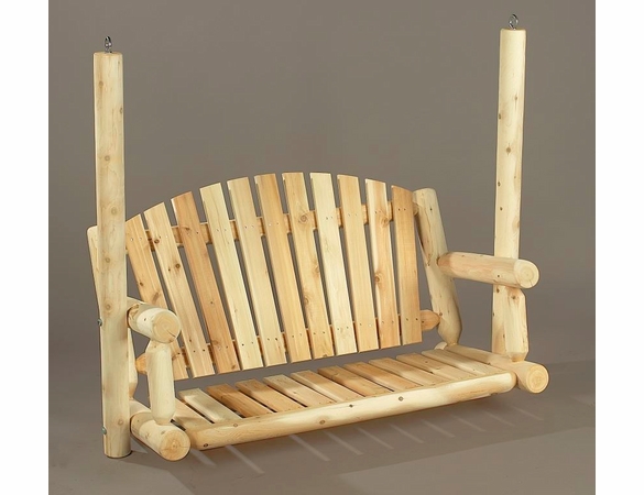 Log Style Cedar Swing