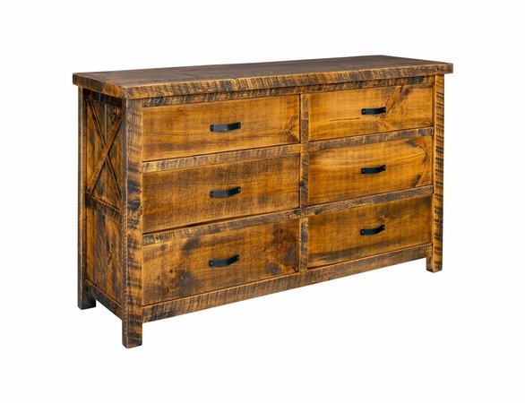 Mountain Retreat 6 Drawer Dresser