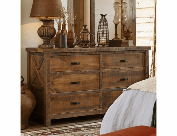 Mountain Retreat 6 Drawer Dresser