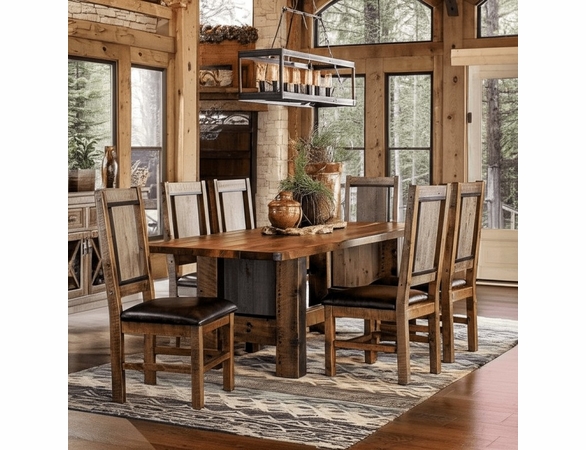 Mountain Retreat 6 Seat Dining Set