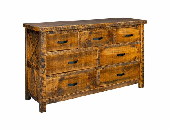 Mountain Retreat 7 Drawer Dresser