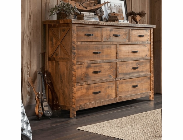 Mountain Retreat 9 Drawer Dresser