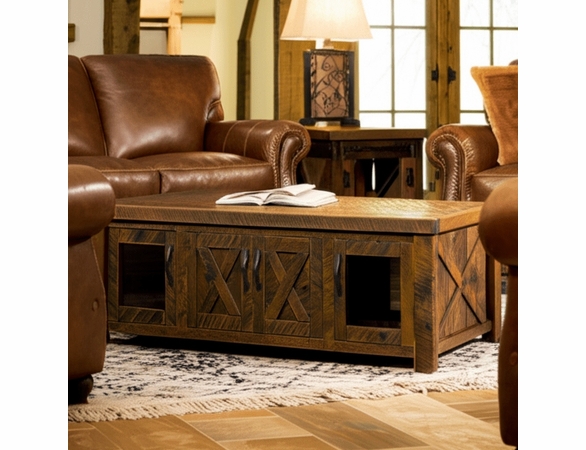 Mountain Retreat Enclosed Coffee Table