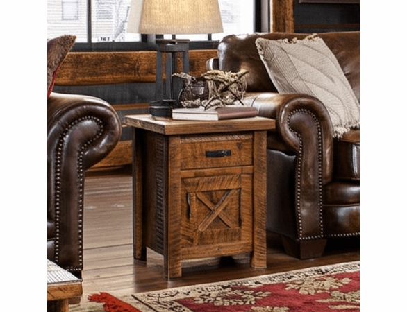 Mountain Retreat Sofa End Table