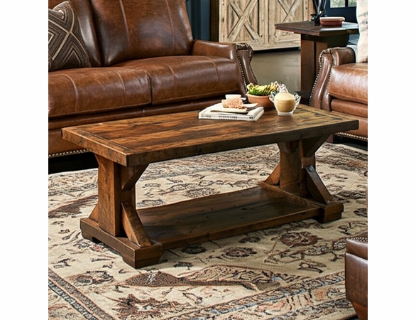 Mountain Retreat Trestle Coffee Table - Multiple Sizes