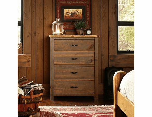 Richmond Rough Sawn 4 Drawer Chest