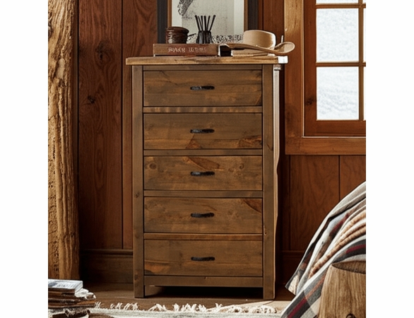 Richmond Rough Sawn 5 Drawer Chest