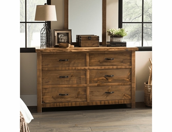 Richmond Rough Sawn 6 Drawer Dresser