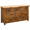 Richmond Rough Sawn 7 Drawer Dresser