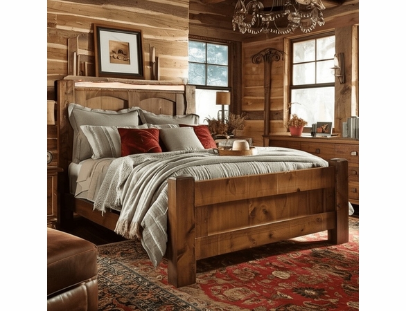 Richmond Rough Sawn Basilica Bed