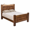 Richmond Rough Sawn Single Panel Bed - Multiple Sizes