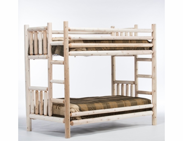 Rustic Cedar Log Bunkbeds